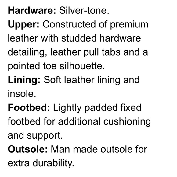 NWOB SAM EDELMAN BRIAN STUDDED WESTERN BOOTIE SIZE 8.5 - Picture 7 of 7